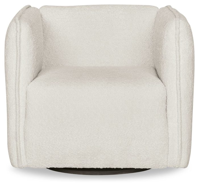 Lonoke - Gray - Swivel Accent Chair - Image 3