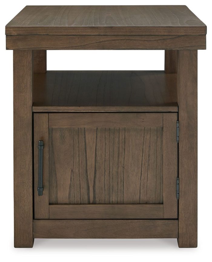 Boardernest - Brown - Rectangular End Table - Image 3