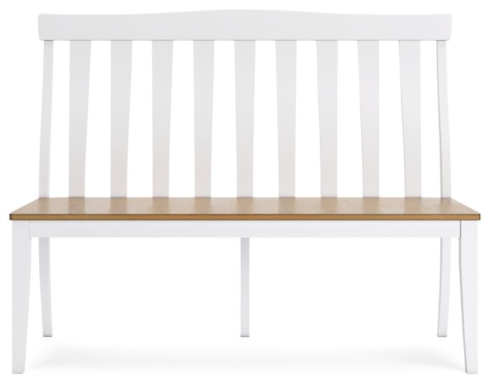 Ashbryn - White / Natural - Double Dining Chair - Image 3