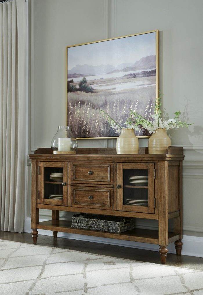 Sturlayne - Brown - Dining Room Server - Image 4