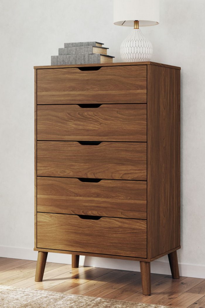 Fordmont - Auburn - Five Drawer Chest - Image 2