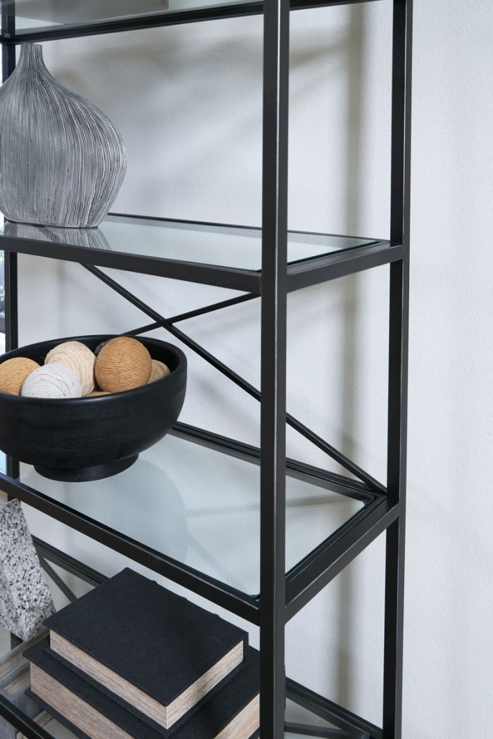 Dakerwell - Antique Black - Bookcase - Image 3