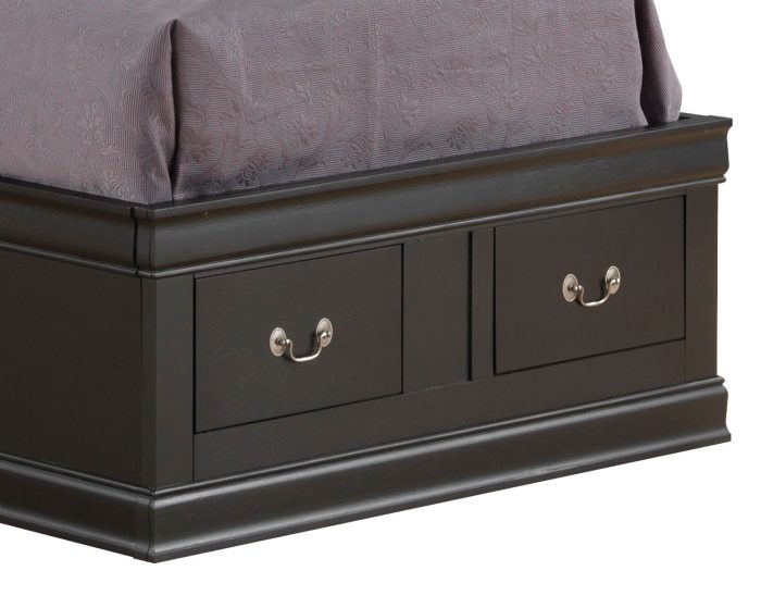 Louis Phillipe - Bookcase Storage Bed - Image 9
