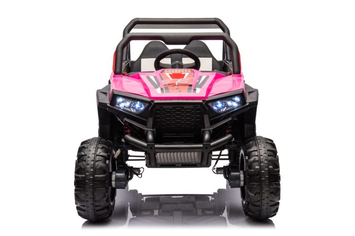12V7A*2 30W*4 Four-Wheel Drive Leather Seat One Button Start, Forward And Backward, High And Low Speed, Music, Front Light, Power Display, Two Doors Can Open, 2.4G R / C, Seat Belt Four Wheel Absorber - Image 6
