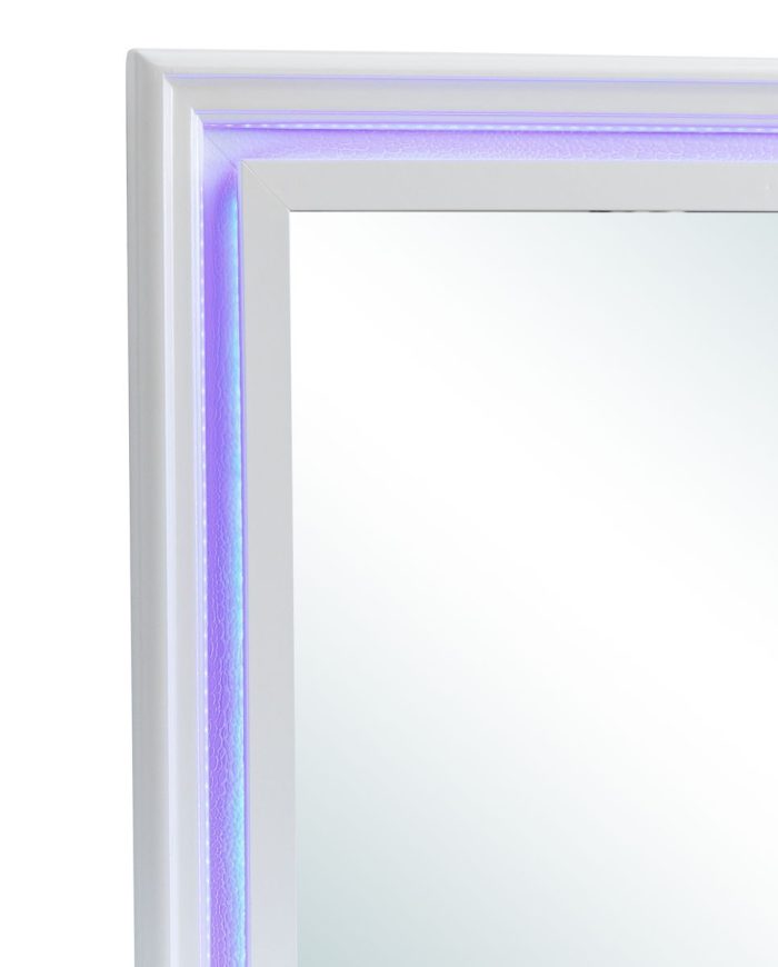 Elegant Transitional LED Mirror - Image 4