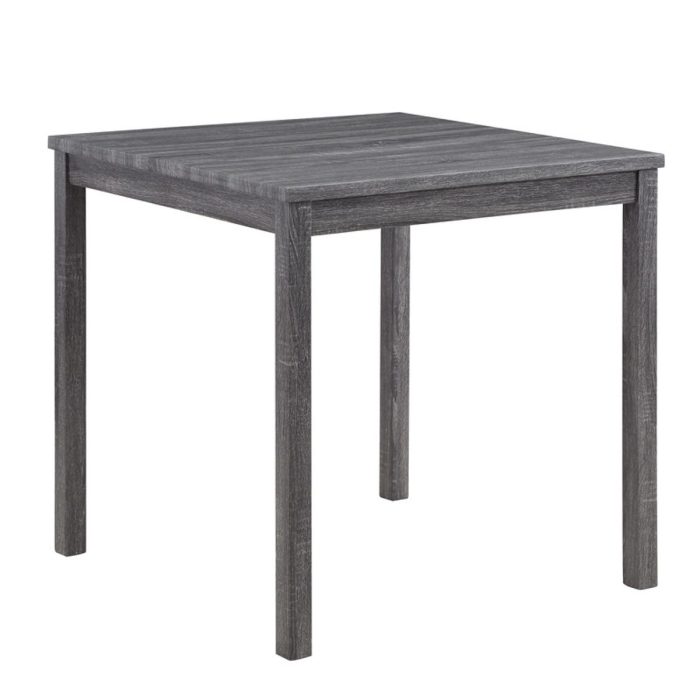 Lucian - Counter Height Pub Table With Tufted Linen Stools - Image 2