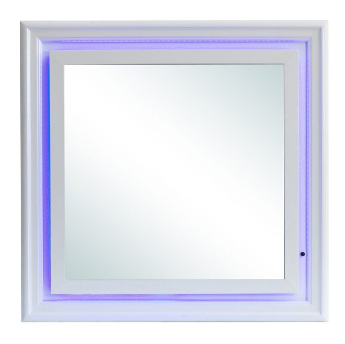 Elegant Transitional LED Mirror - Image 5