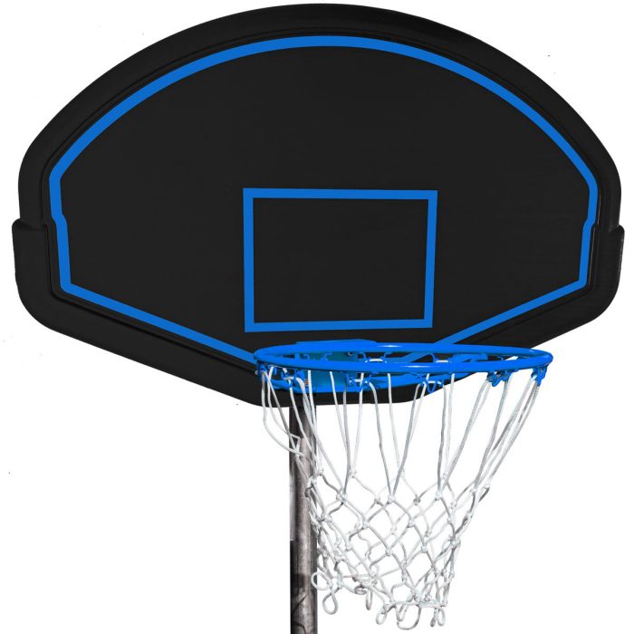 Trampoline For Adults & Kids With Basketball Hoop, Outdoor Trampolines With Ladder And Safety Enclosure Net For Kids And Adults - Image 2