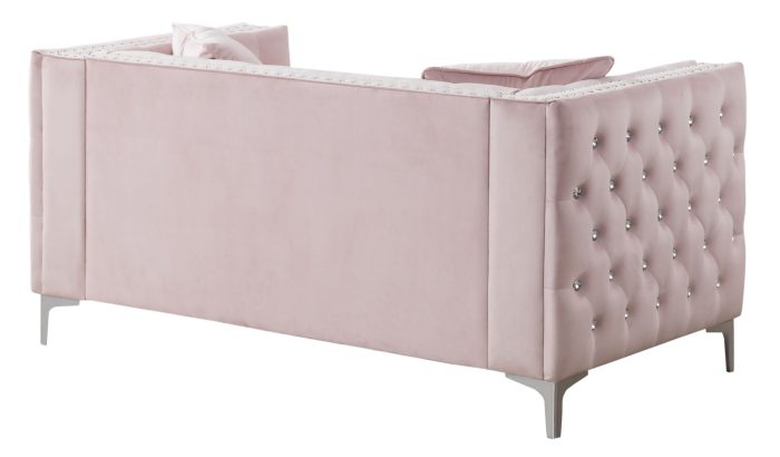 Elegant Track Arm Loveseat - Image 10