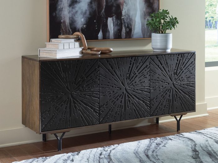 Lavinmont - Multi Brown - Accent Cabinet - Image 2