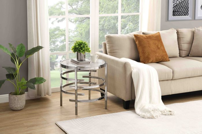 Elegant Round Table With Sintered Stone Top & Sturdy Metal Frame - Image 2