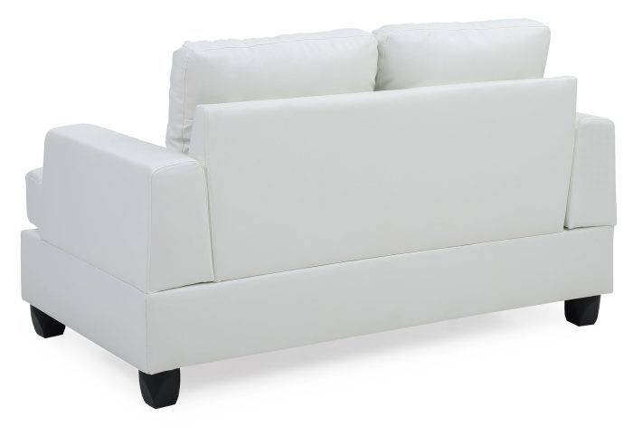 Stylish Transitional Loveseat For Two - Image 13