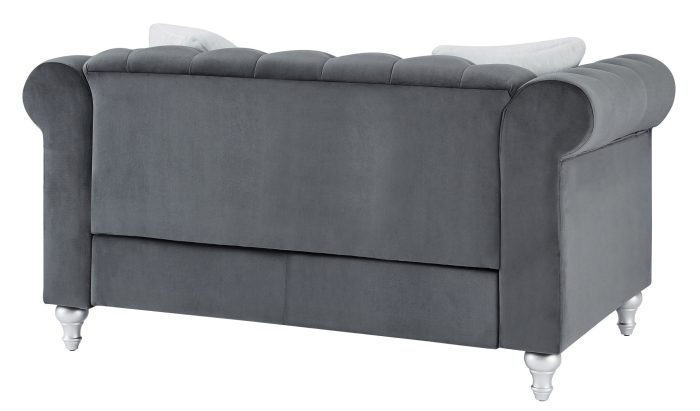 Stylish Contemporary Loveseat - Image 9