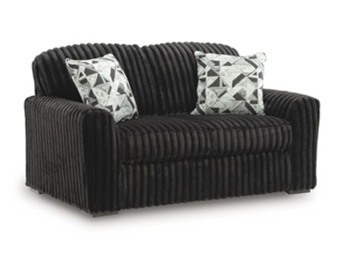 Midnight-Madness - Onyx - Loveseat