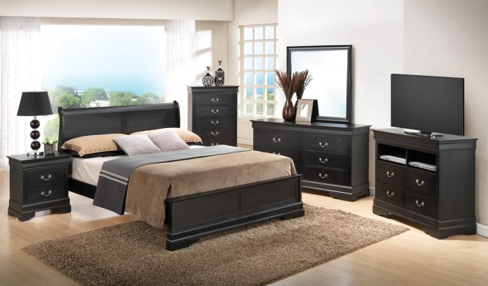 Sleigh Bed With Low Footboard - Image 10