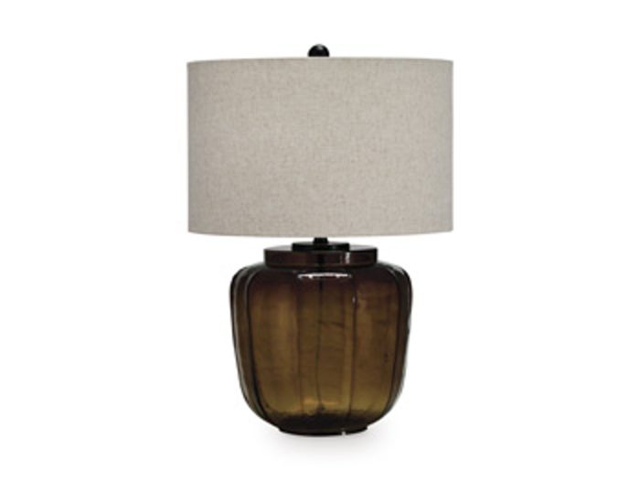 Bainmore - Amber - Glass Table Lamp