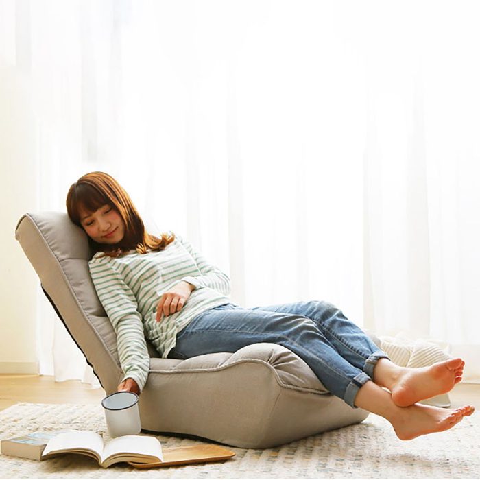 Reclining Japanese Chair Lazy Sofa Tatami Balcony Adjustable Chair - Image 3