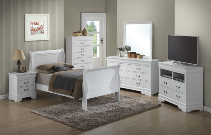Panel Sleigh Bed - Image 9