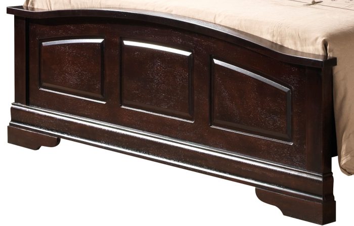 Panel Sleigh Bed Elegantly Crafted - Image 12