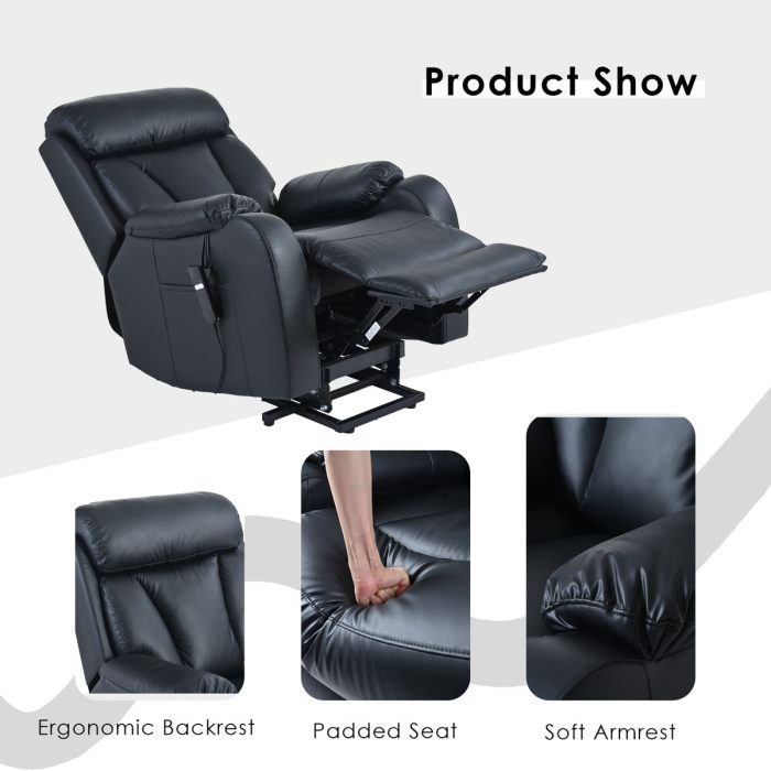Lift Chair Power Remote Controlб Recliner Relax Soft Chair - Image 9