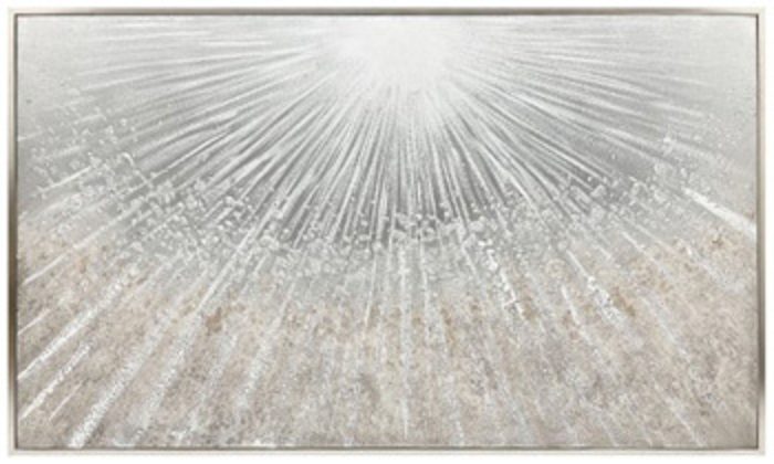 Waldard - Gray / Taupe / White - Wall Art