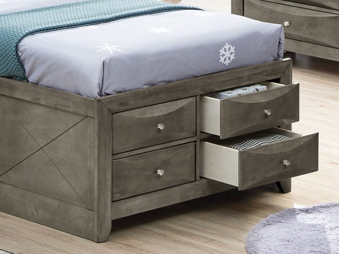 Marilla - Storage Bed With Bookcase Headboard - Image 20