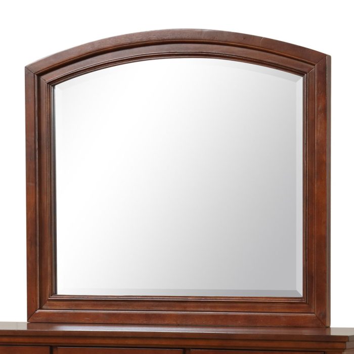 Charming Traditional Mirror - Cherry - Image 3