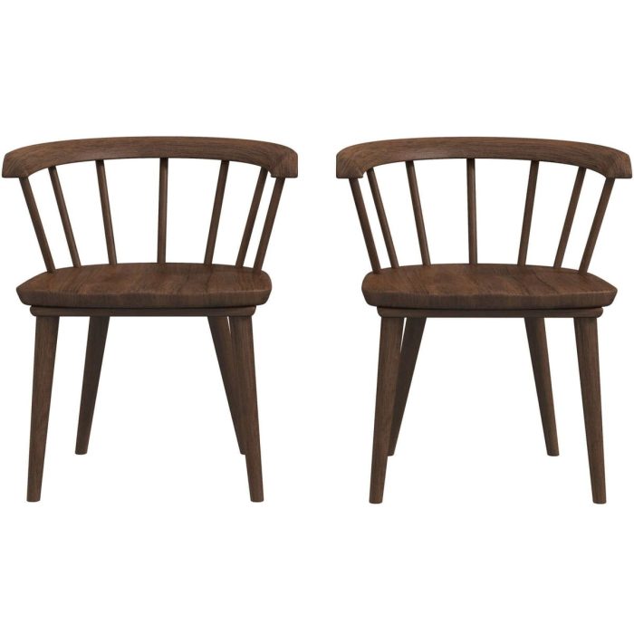Kingsley - Dining Chair (Set of 2) - Brown - Image 2