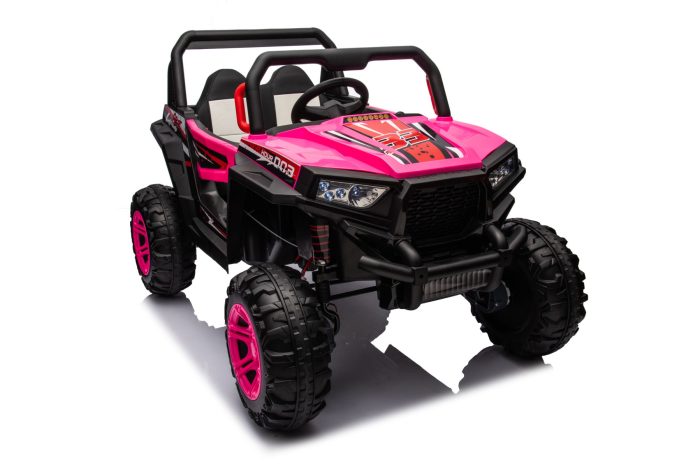 12V7A*1 30W*4 Four-Wheel Drive Leather Seat One Button Start, Forward And Backward, High And Low Speed, Music, Front Light, Power Display, Two Doors Can Open, 2.4G R / C, Seat Belt Four Wheel Absorber - Image 6