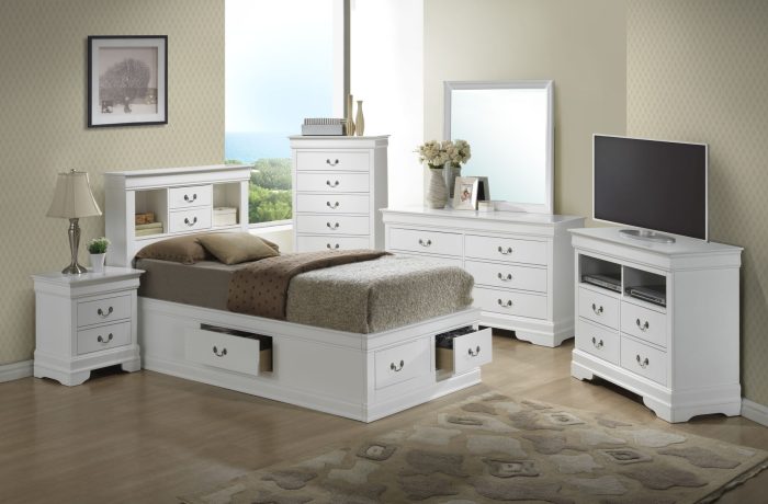 Louis Phillipe - Bookcase Storage Bed - Image 13