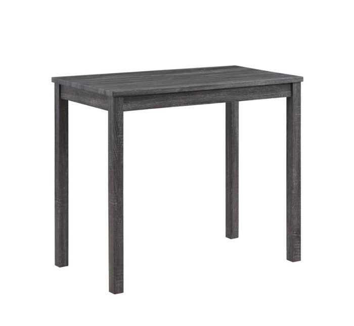Lux - 3 Piece Counter Height Pub Table With Tufted Linen Stools (Set of 3) - Image 4