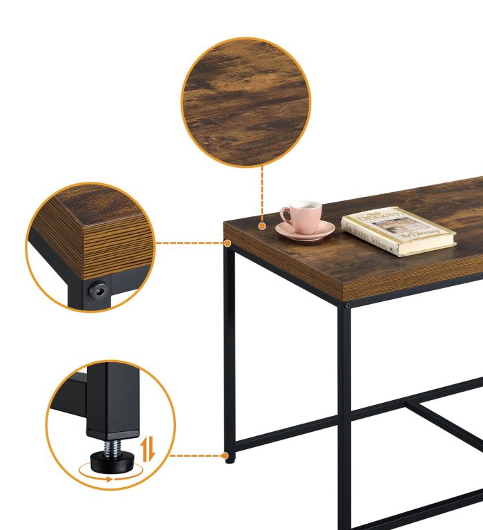 Murph - Wood Grain 3 Piece Coffee Table (Set of 3) - Image 6