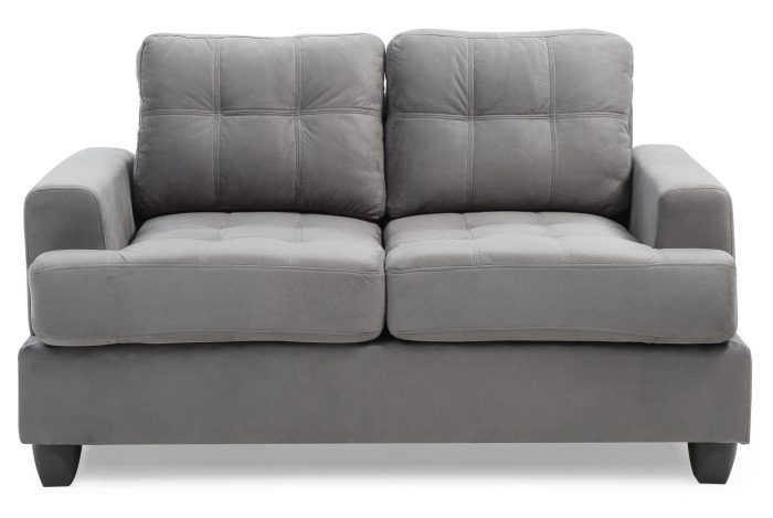 Stylish Transitional Loveseat For Two - Image 4