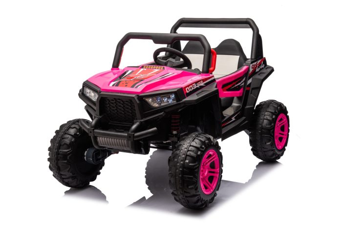 12V7A*1 30W*4 Four-Wheel Drive Leather Seat One Button Start, Forward And Backward, High And Low Speed, Music, Front Light, Power Display, Two Doors Can Open, 2.4G R / C, Seat Belt Four Wheel Absorber - Image 9