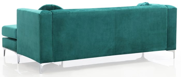 Pompano - Micro Suede Sofa Chaise - Image 10