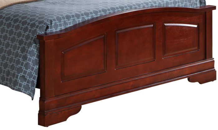 Panel Sleigh Bed Elegantly Crafted - Image 6