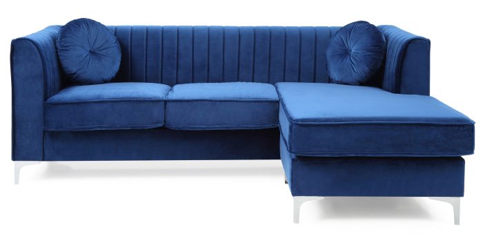 Delray - Micro Suede Sofa Chaise - Image 10