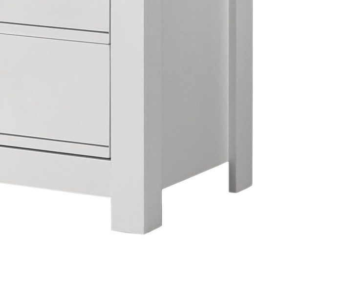 Cassini - 5 Drawer Chest - White - Image 2
