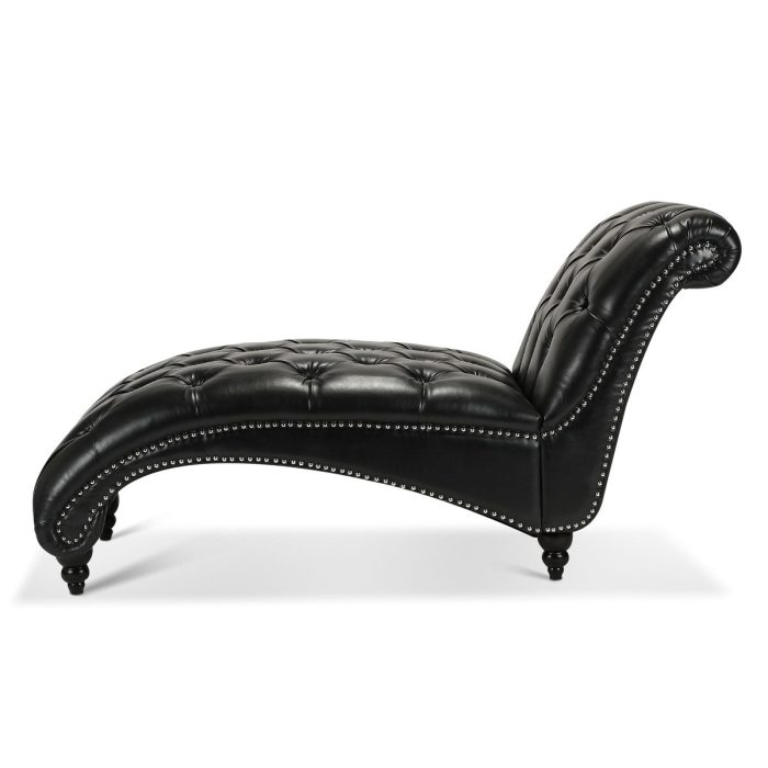 Tufted Armless Chaise Lounge - Image 6