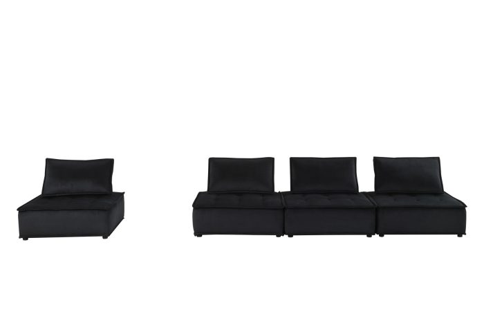 Anna - Velvet Modular Sofa - Image 2