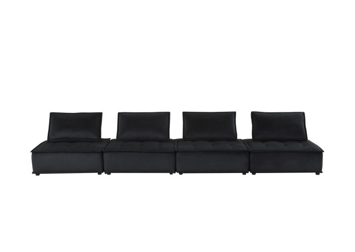 Anna - Velvet Modular Sofa - Image 5
