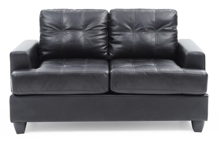 Stylish Transitional Loveseat For Two - Image 7