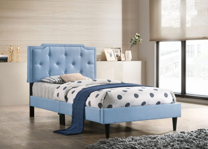 Button Tufted Bed Charming For Cozy Spaces - Image 26