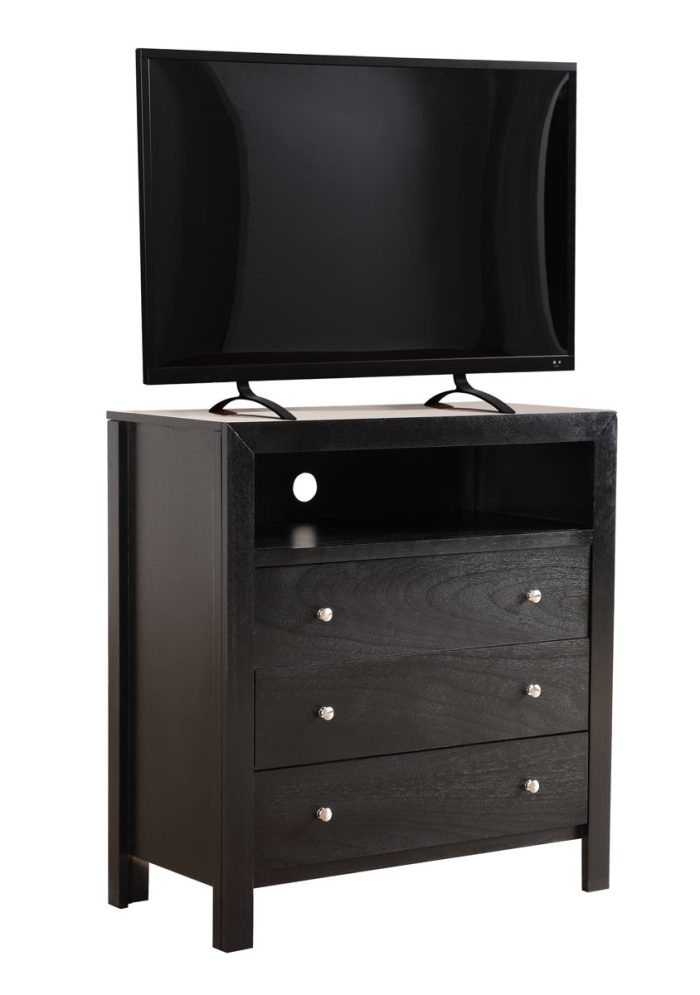 Elegant Transitional Media Chest - Image 7