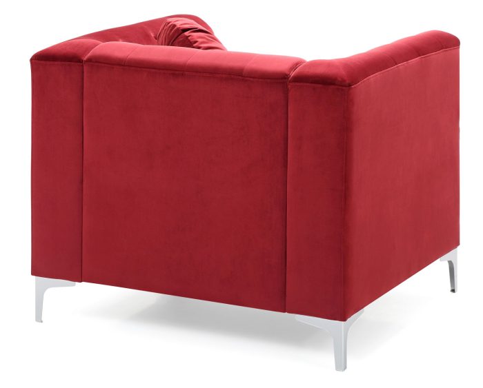 Contemporary Sloped Arm Chair - Image 8