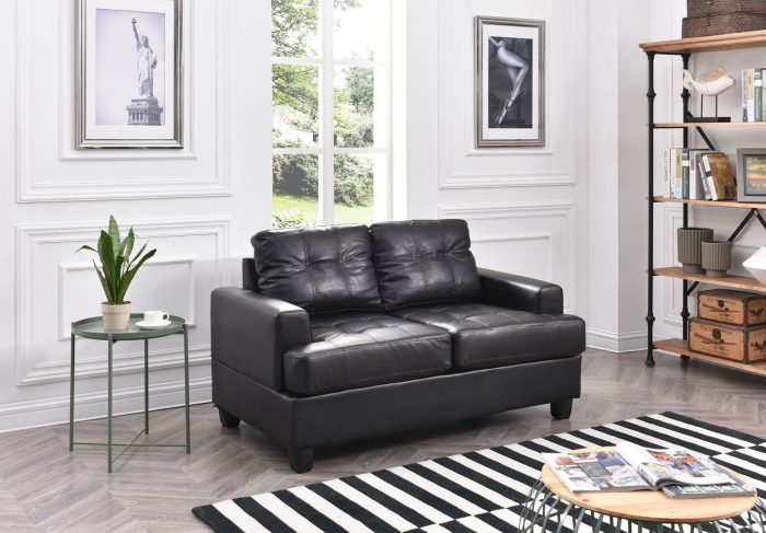 Stylish Transitional Loveseat For Two - Image 5