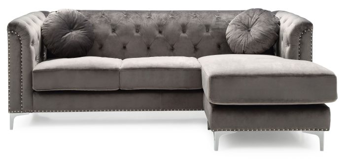 Pompano - Micro Suede Sofa Chaise - Image 8