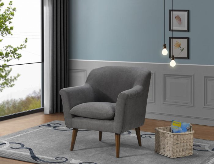 Shelby - Woven Fabric Oversized Armchair - Image 5