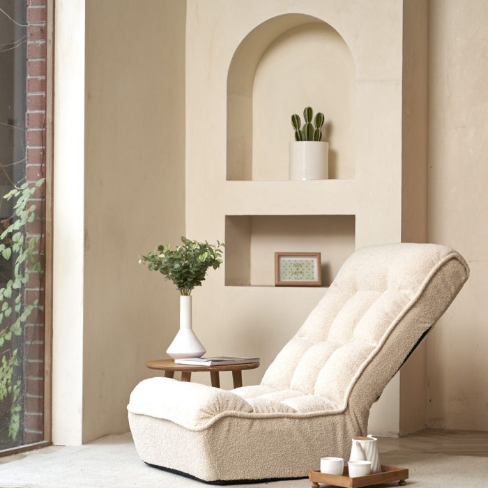 Reclining Japanese Chair Lazy Sofa Tatami Balcony Adjustable Chair - Image 2