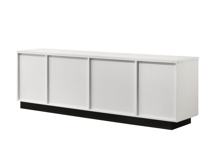 Matilda - TV Stand With Drawers - White Finish - Image 3